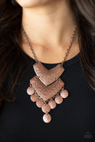 Keys to the ANIMAL Kingdom Copper Necklace Paparazzi Accessories