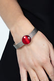 Mystical Magic Red Cuff Bracelet Paparazzi Accessories