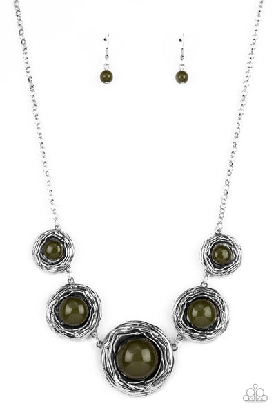 The Next NEST Thing Green Necklace Paparazzi Accessories