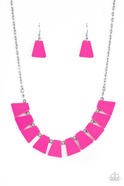 Vivaciously Versatile Pink Necklace Paparazzi Accessories