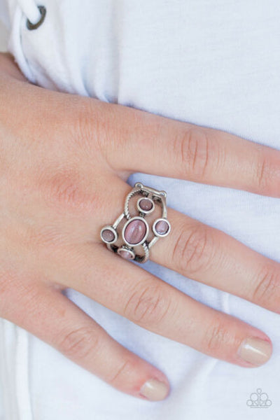 Paparazzi Accessories  Moon Mood Purple Ring