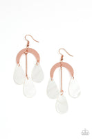 Atlantis Ambience Copper Earrings She’ll Paparazzi Accessories
