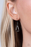 Full-Fledged Framed Black Necklace Paparazzi Accessories
