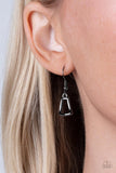 Full-Fledged Framed Black Necklace Paparazzi Accessories