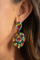 Galactic Go-Getter Multi Oil Spill Earrings Paparazzi Accessories
