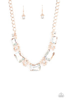 Flawlessly Famous - Multi Rhinestone LOTP Necklace Paparazzi Accessories