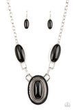 Count to TENACIOUS Black Necklace Paparrazi Accessories