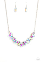 Galaxy Game-Changer Multi Iridescent Necklace Paparazzi Accessories