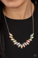 Galaxy Game-Changer Multi Iridescent Necklace Paparazzi Accessories