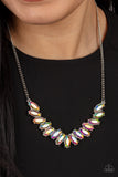Galaxy Game-Changer Multi Iridescent Necklace Paparazzi Accessories