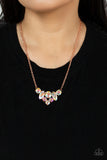 Lavishly Loaded - Copper Necklace Paparazzi Accessories