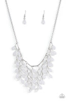 Garden Fairytale - White Necklace Paparazzi Accessories