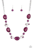 The Top TENACIOUS Purple Necklace Paparazzi Accessories