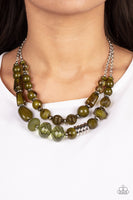 Pina Colada Paradise - Green Necklace Paparazzi Accessories
