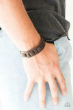 Paparazzi Accessories Bring Out The WEST In You - Brown Men's Bracelet