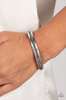 Urban Reign Silver Bling Bangle Bracelet Paparazzi Accessories