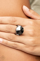 Showcase Social - Black FF Ring Paparazzi Accessories