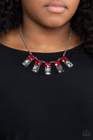 Celestial Royal Red Bling Necklace Paparazzi Accessories