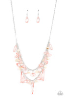 Candlelit Cabana Pink Pebble Necklace Paparazzi Accessories