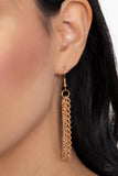 Top of the Food Chain Gold Layered Paparazzi Accessories