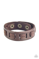 Paparazzi Accessories Bring Out The WEST In You - Brown Men's Bracelet