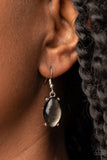 Date Night Nouveau Silver Gray Necklace Paparazzi Accessories
