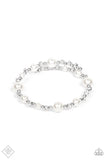 Chicly Celebrity White Pearl Bracelet FF Paparazzi Accessories