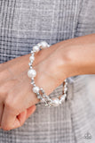 Chicly Celebrity White Pearl Bracelet FF Paparazzi Accessories