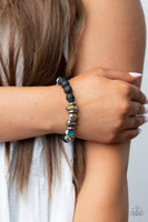 Volcanic Vacay Multi Oil Spill Lava Bracelet Paparazzi Accessories