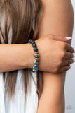 Volcanic Vacay Multi Oil Spill Lava Bracelet Paparazzi Accessories