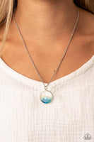 Completely Crushed Blue Green Necklace Paparazzi Accessories