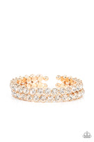 Megawatt Majesty Gold Bling Bracelet Paparazzi Accessories
