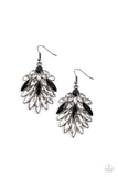 COSMIC-politan - Black Bling Earrings Paparazzi Accessories