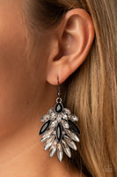 COSMIC-politan - Black Bling Earrings Paparazzi Accessories