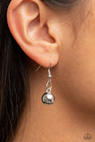 A Clean Sweep Silver Leather Tassel Necklace Paparazzi