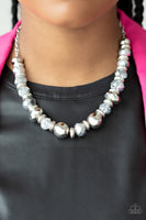 Interstellar Influencer Silver Necklace Paparazzi Accessories