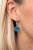 PRIMROSE and Pretty Blue Floral Necklace Paparazzi