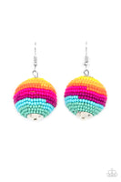 Zest Fest Multi Rainbow Earrings Paparazzi Accessories