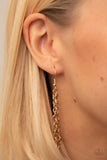 Big Night Out Gold Opal Bling Necklace Paparazzi Accessories