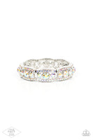 Easy On The ICE Multi Iridescent Bling Bracelet Paparazzi Accessories