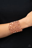 All Turned Around Copper Cuff Bracelet Paparazzi Accessories