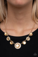 Extravagant Extravaganza Gold Necklace Paparazzi Accessories