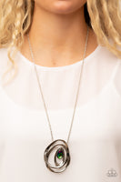 Luminous Labyrinth Multi Oil Spill Necklace Paparazzi Accessories