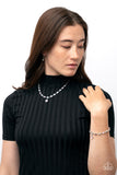 True Love Trinket Pink Heart Bling Necklace Paparrazi Accessories