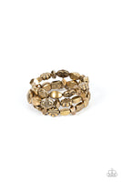 Charmingly Cottagecore Brass Universal Bracelet Paparazzi Accessories