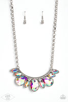 Never SLAY Never Multi Iridescent Necklace Paparazzi Accessories