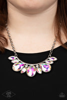 Never SLAY Never Multi Iridescent Necklace Paparazzi Accessories