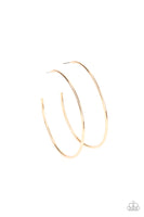 Can I Get a HOOP HOOP Gold Earrings Paparazzi Accessories