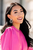 Take a POWER Stance - White Earrings Paparazzi Accessories