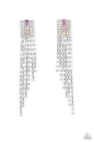 A-Lister Affirmations Multi Rhinestone Earrings Paparazzi